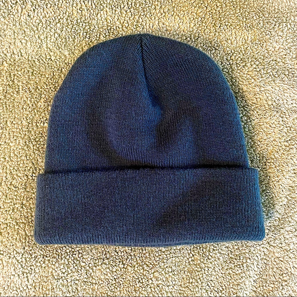 Steel Blue Basic Beanie